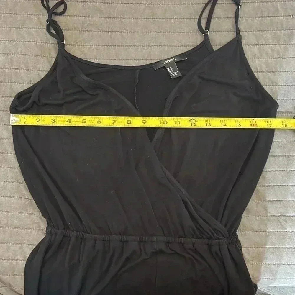 Forever 21 black jumpsuit - Picture 6 of 7